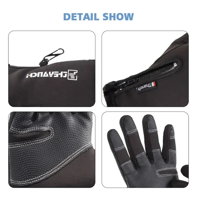 TrailGuard Rider Thermal Waterproof Gloves